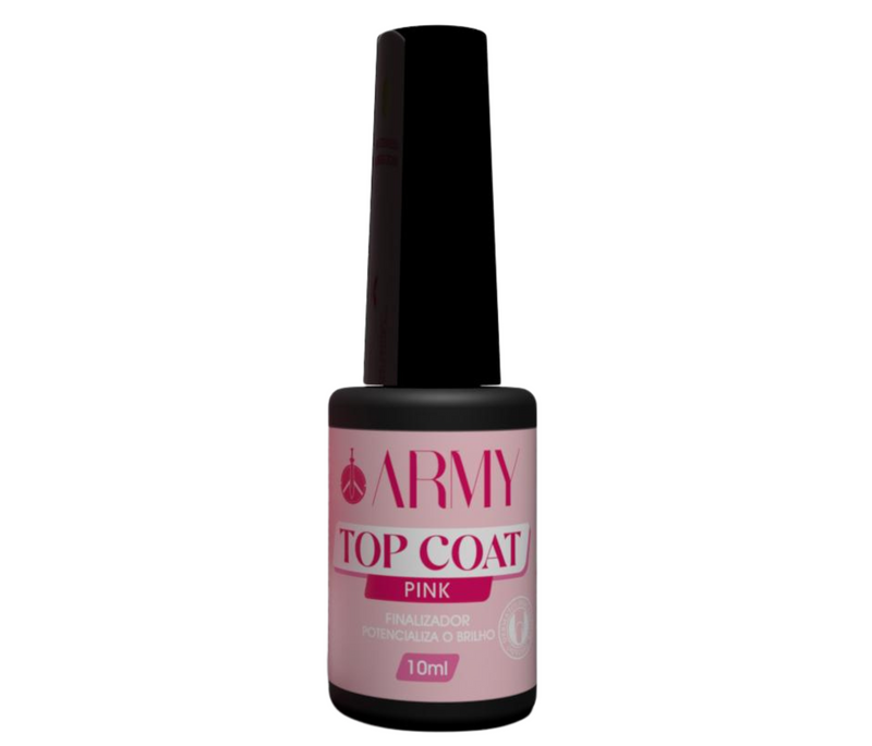 Army Top Coat Pink